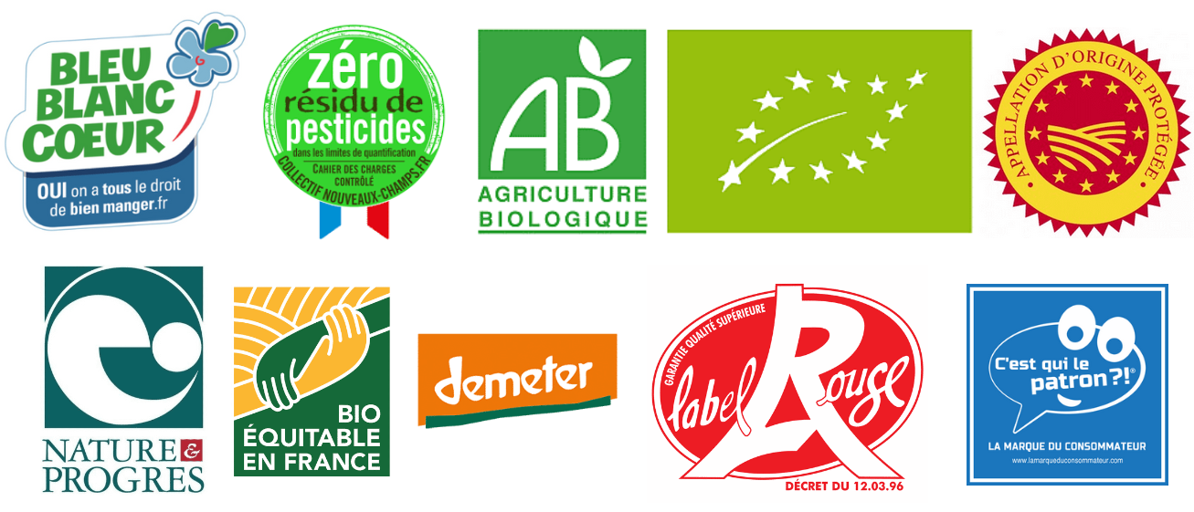 Les labels alimentaires